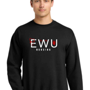 "EWU Nursing" Crewneck Sweatshirt